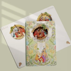 Nativity 3D Paper Art Journal