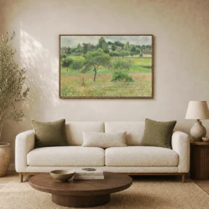 Fields Under the Gentle Sky