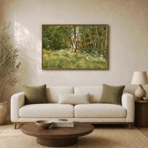 Wildflowers Along the Forest Edge