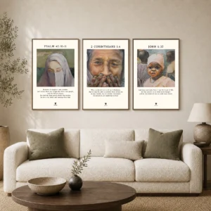 Set of 3-Lydia-Portrait Collection No.1