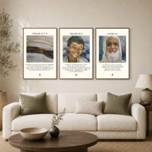 Set of 3-Lydia-Portrait Collection No.2