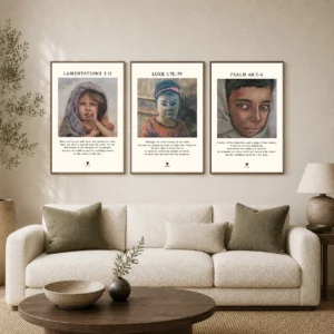 Set of 3-Lydia-Portrait Collection No.3