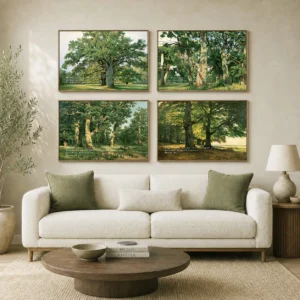 Set of 4 ?? Shishkin ?? Ancient Trees & Quiet Fields
