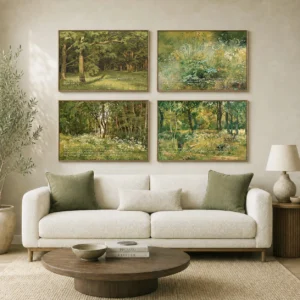 Set of 4 ?? Shishkin ?? Wild Meadows & Summer Light