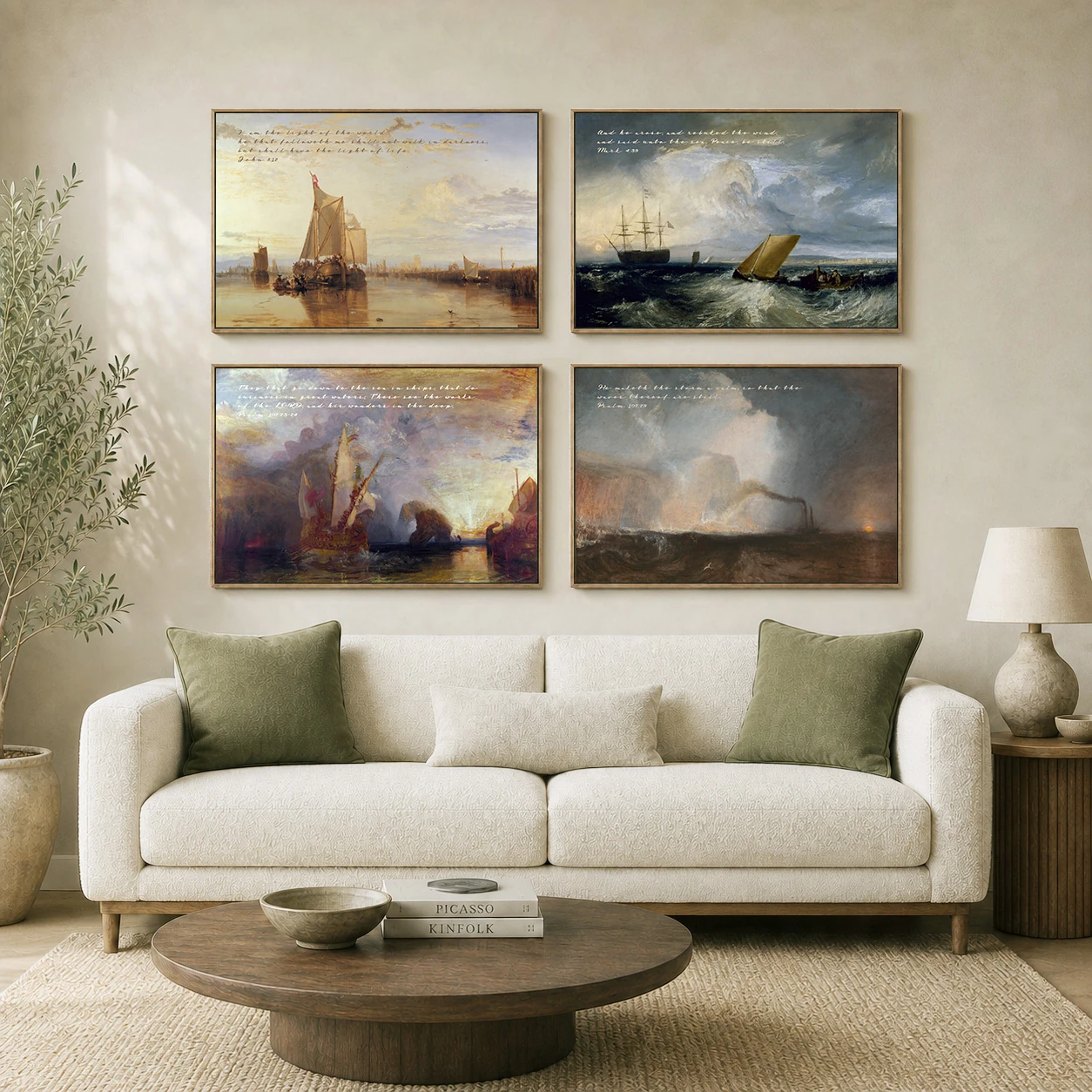 Set of 4 ?? Turner ?? Beyond the Sea