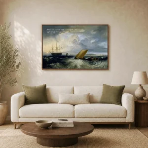 A Vessel Through the Waves