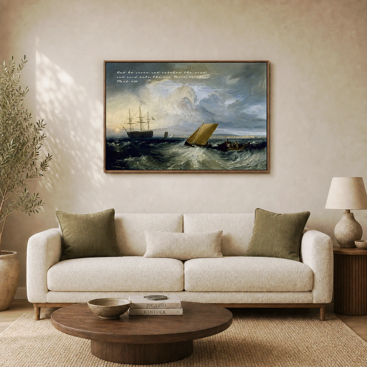 A Vessel Through the Waves