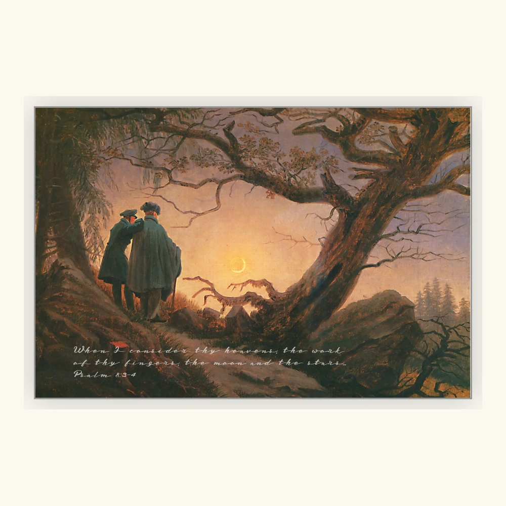 Two Souls Beneath the Moon Framed Preview