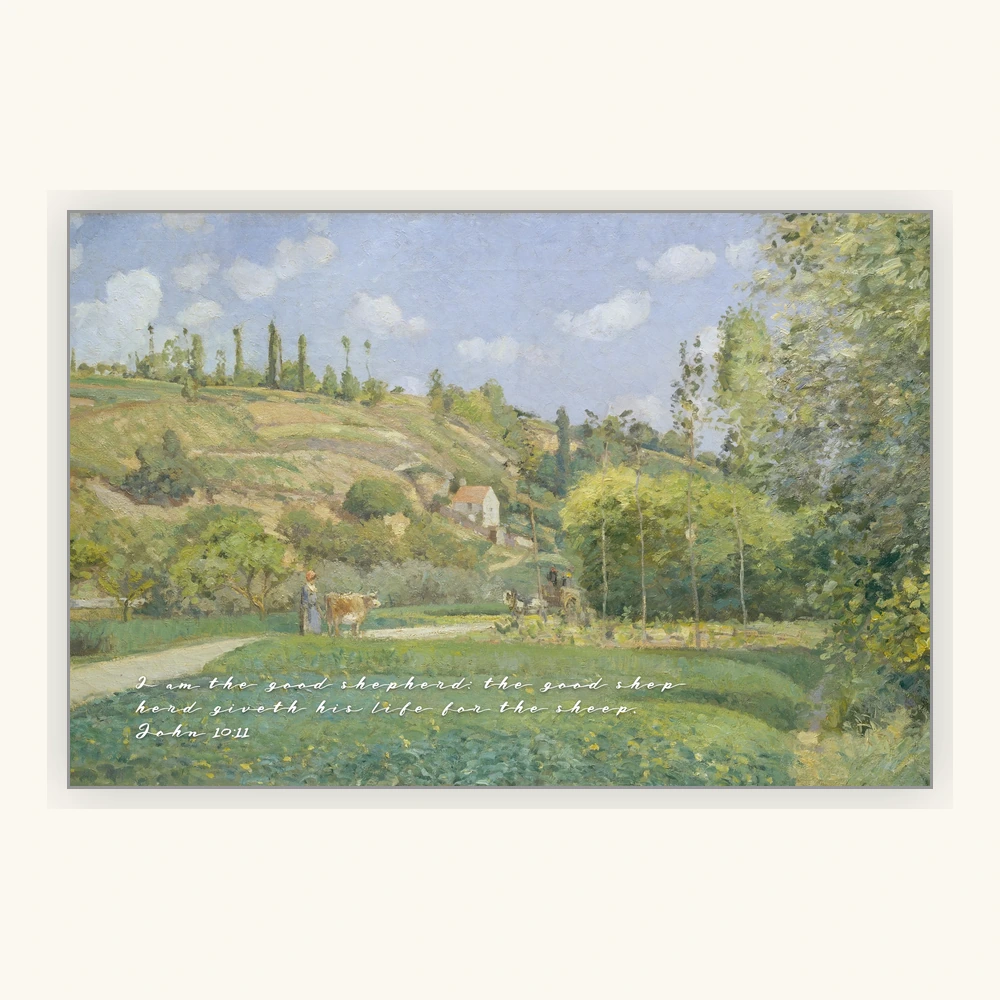 Shepherding in the Valley Framed Preview