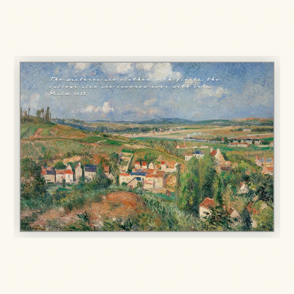 Summer Across the Valley Framed Preview