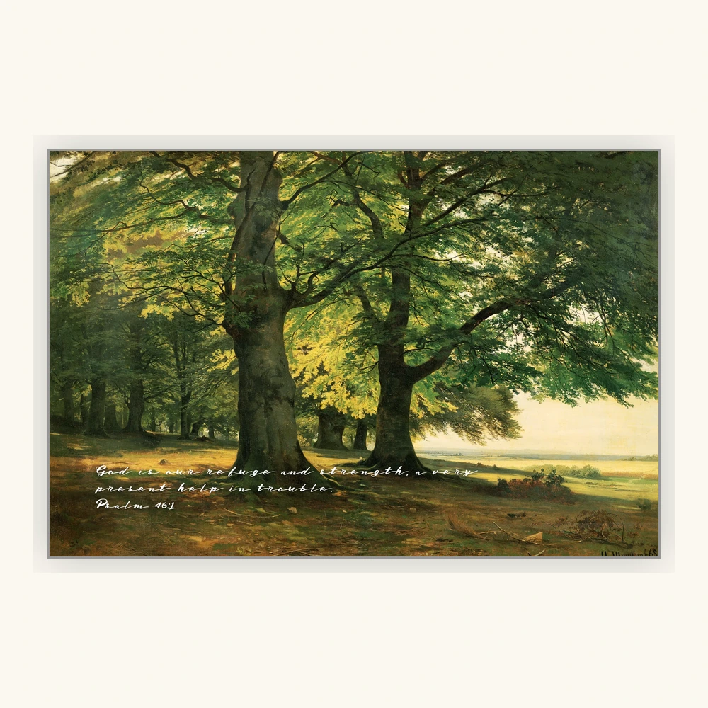The Shelter of the Great Oak Framed Preview