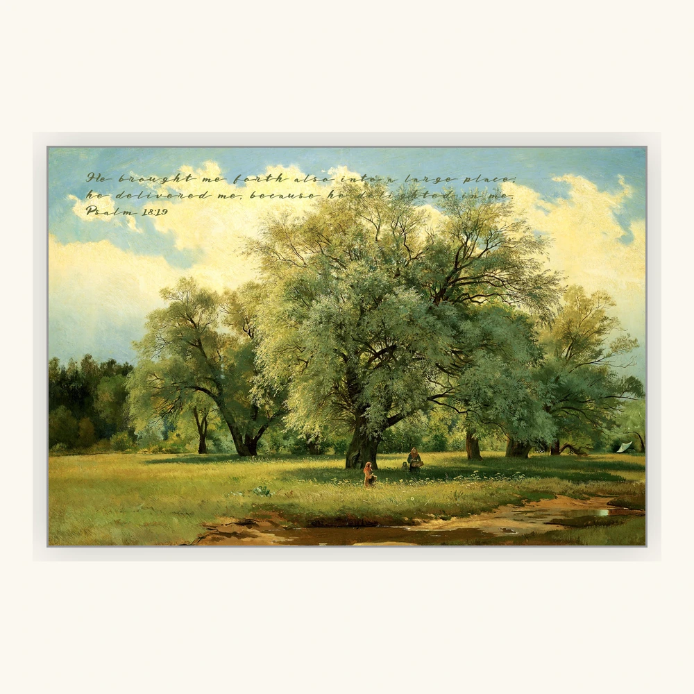 The Meadow Beyond the Trees Framed Preview