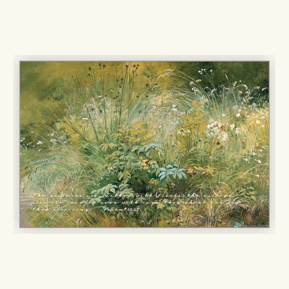 Summer Meadow in Bloom Framed Preview