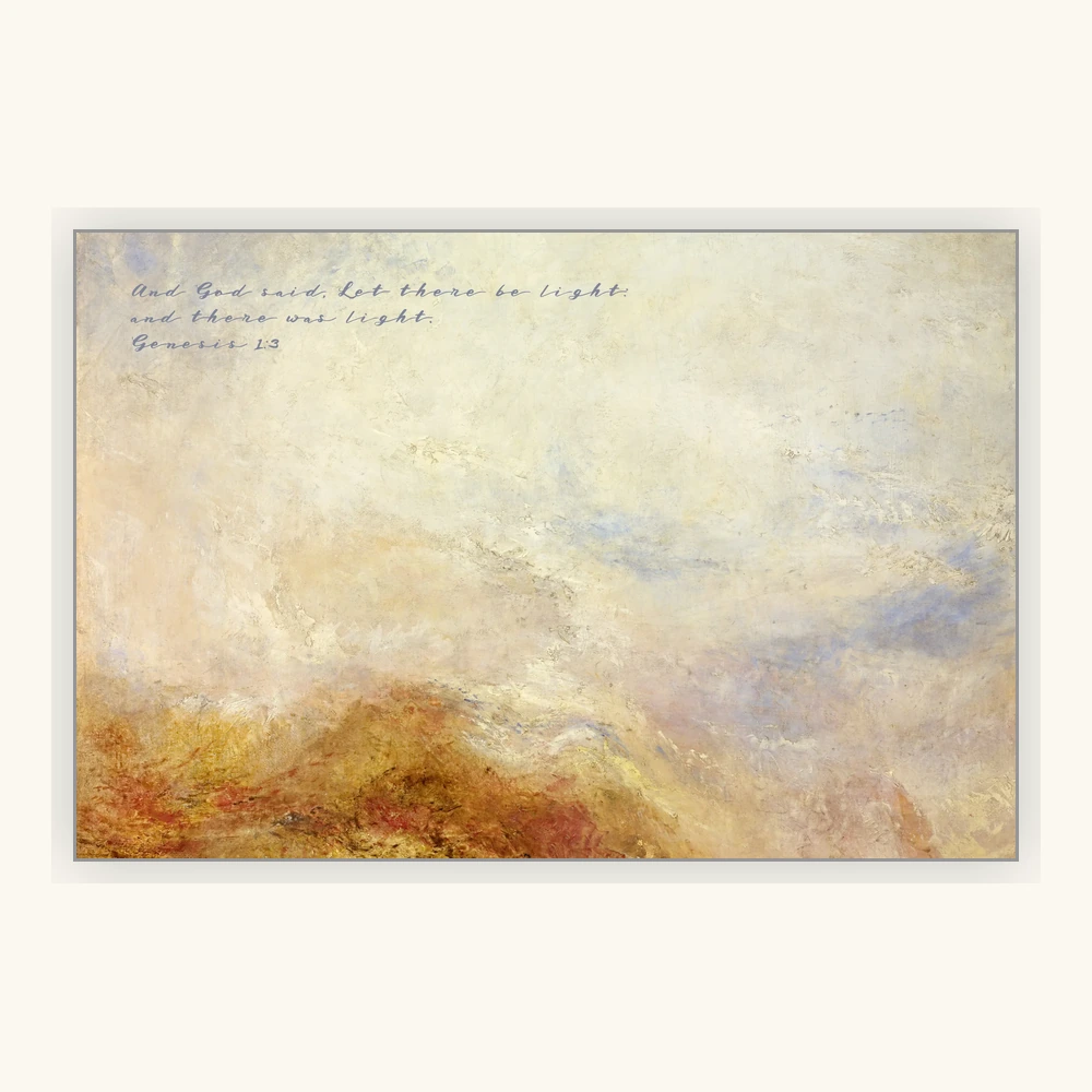 Light Emerging Through the Mist Framed Preview