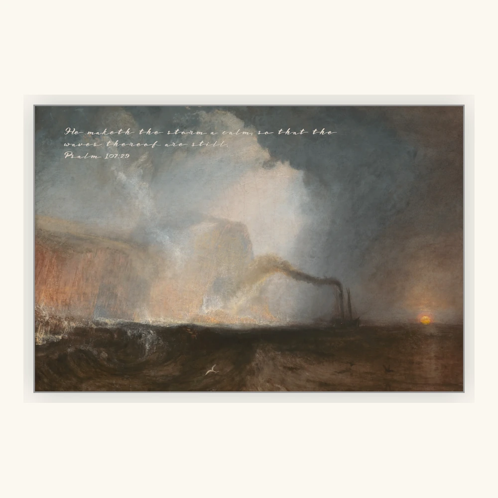The Sea Before the Storm Framed Preview