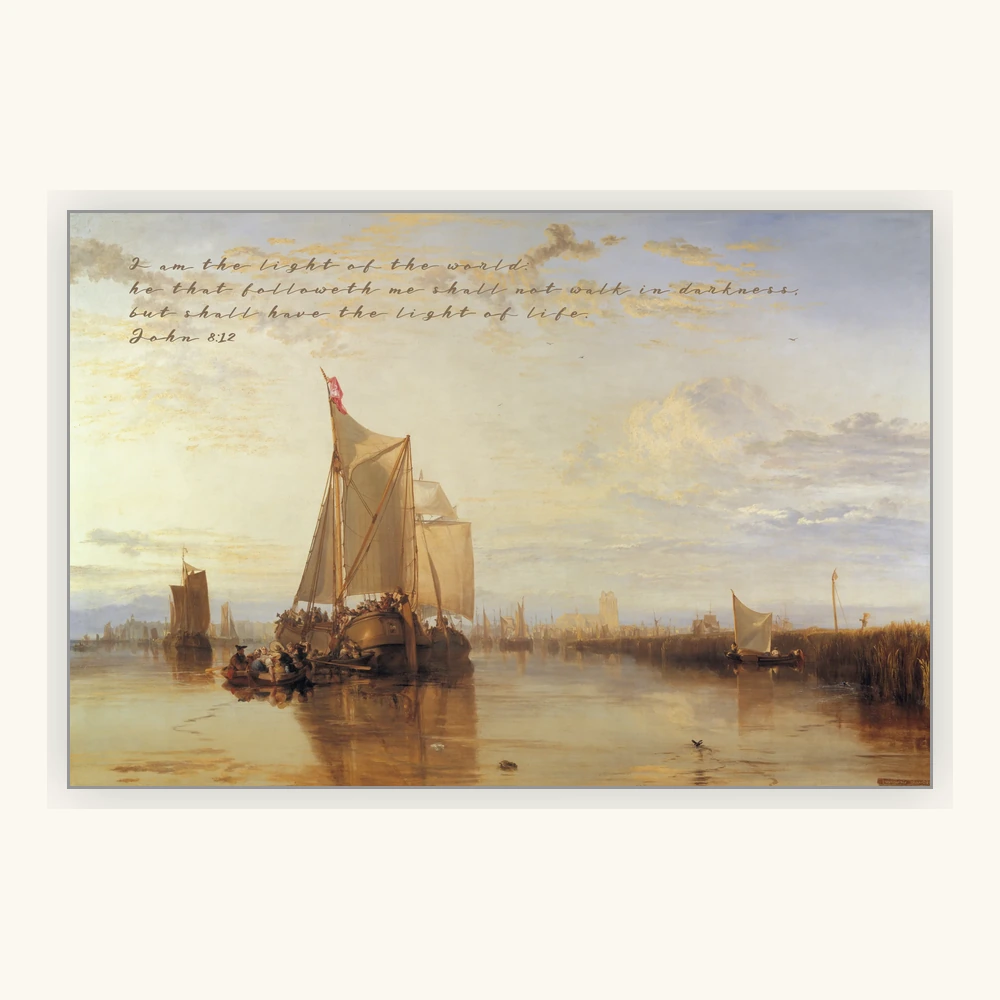 The Last Light on the Harbor Framed Preview