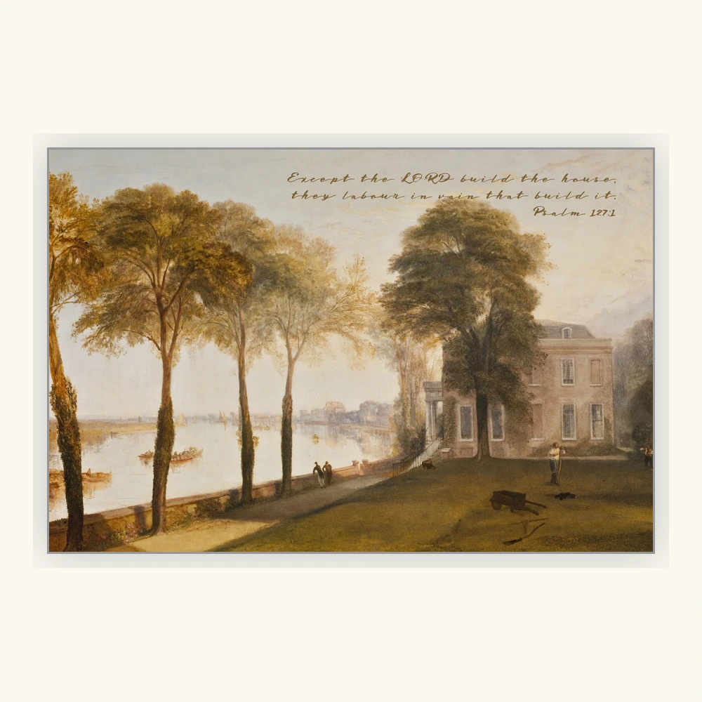 A Quiet Home Beside the Water Framed Preview